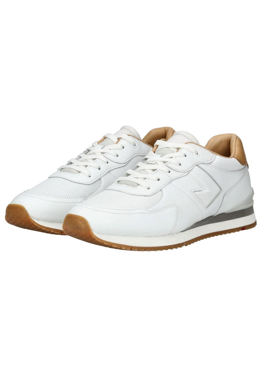 LLOYD SELECTED Sneaker Leder Weiß Kombi