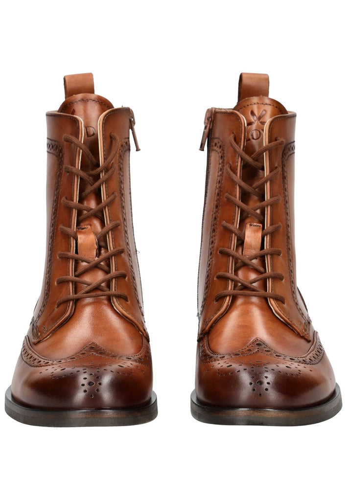 LLOYD SELECTED Stiefelette Glattleder Hazelnut