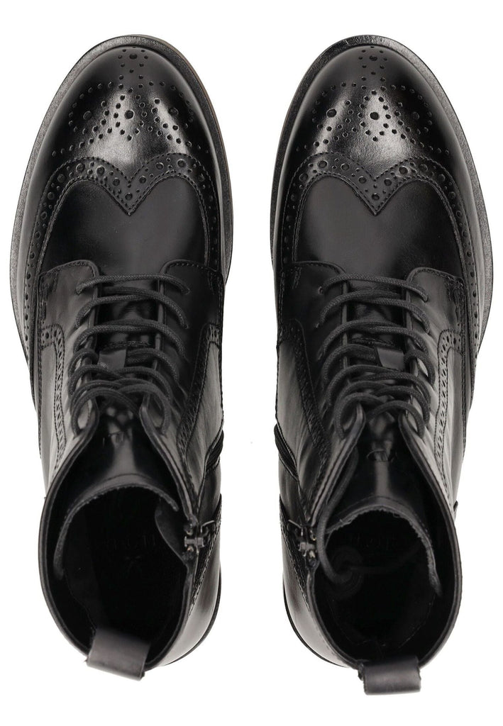 LLOYD SELECTED Stiefelette Glattleder Schwarz