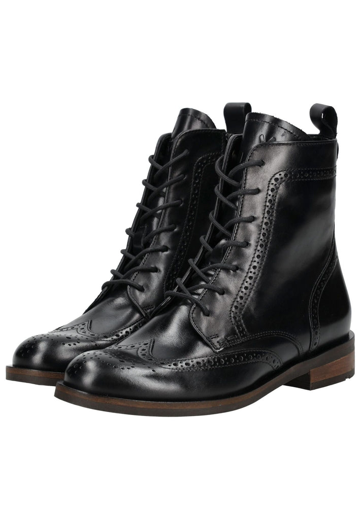 LLOYD SELECTED Stiefelette Glattleder Schwarz