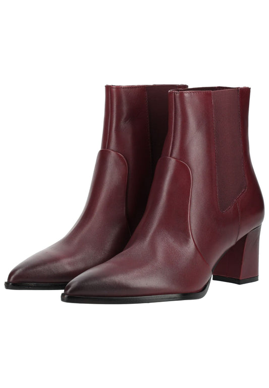 LLOYD SELECTED Stiefelette Leder/Textil Bordeaux