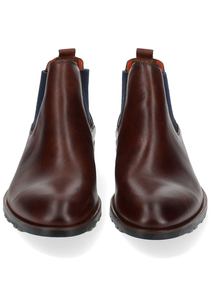 LLOYD SELECTED Stiefelette Leder/Textil Brandy