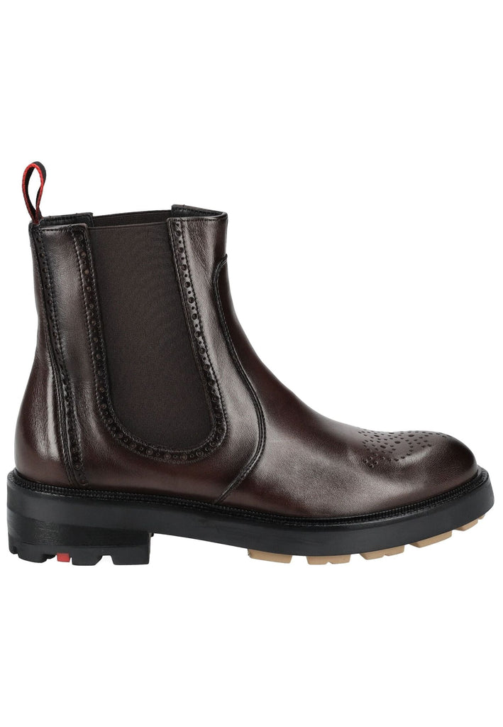 LLOYD SELECTED Stiefelette Leder/Textil Cigar