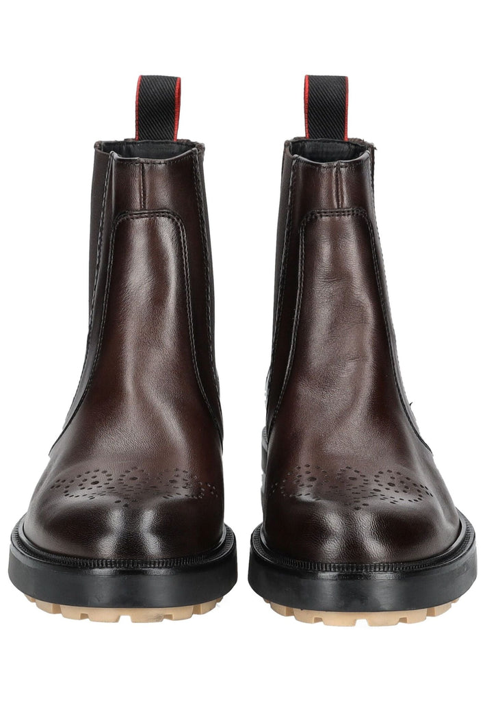 LLOYD SELECTED Stiefelette Leder/Textil Cigar