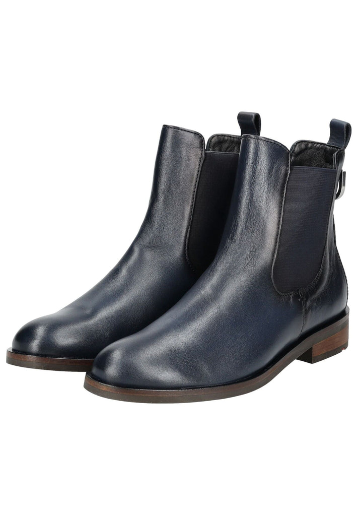 LLOYD SELECTED Stiefelette Leder/Textil Nachtblau