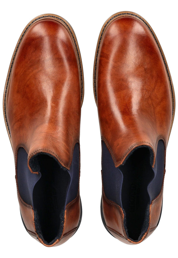 LLOYD SELECTED Stiefelette Leder/Textil Nussbraun