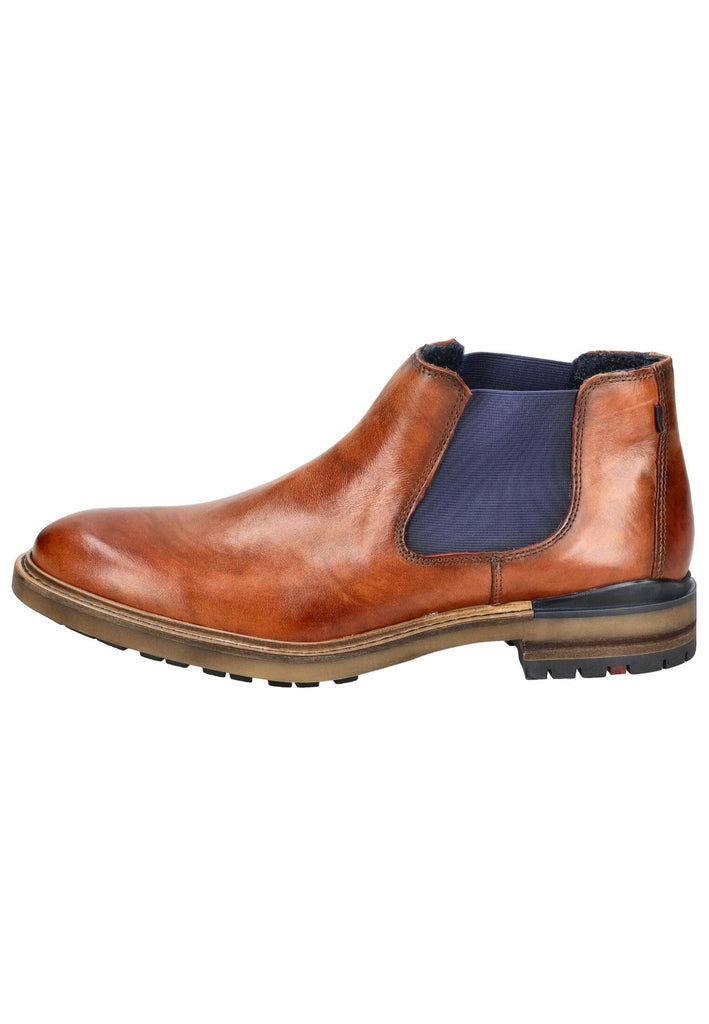 LLOYD SELECTED Stiefelette Leder/Textil Nussbraun