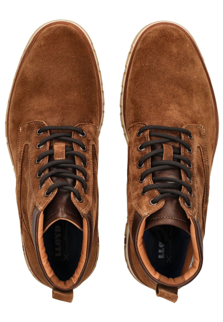 LLOYD SELECTED Stiefelette Veloursleder Ebony