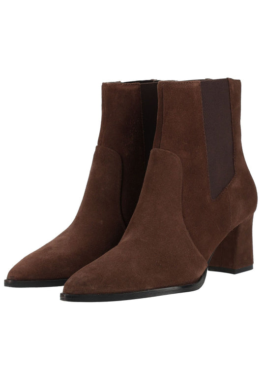 LLOYD SELECTED Stiefelette Veloursleder/Textil Braun