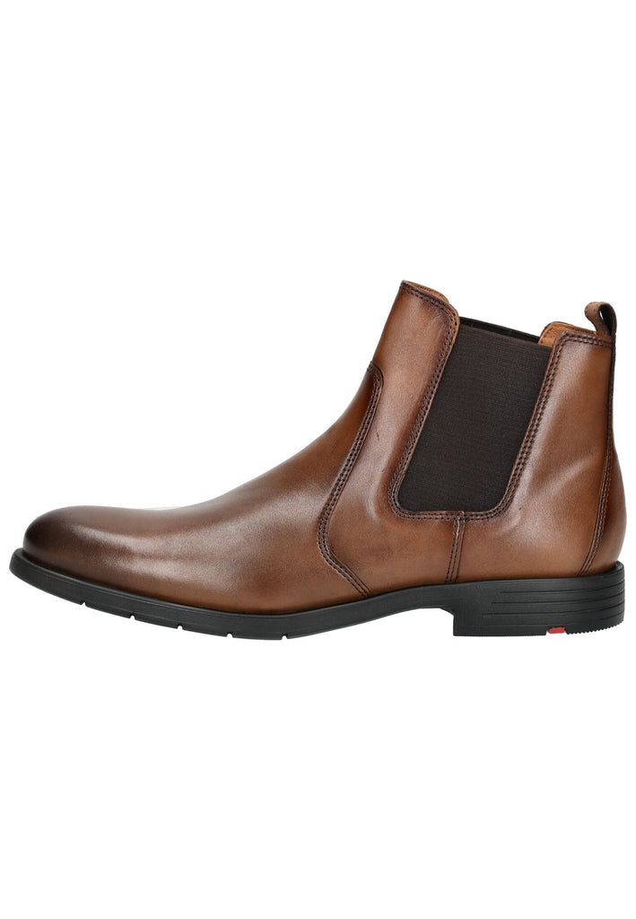 Stiefeletten LLOYD SELECTED Stiefelette Leder/Textil Cognac