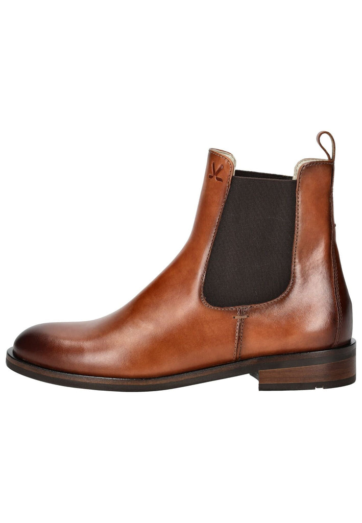 Stiefeletten LLOYD SELECTED Stiefelette Leder/Textil Hazelnut