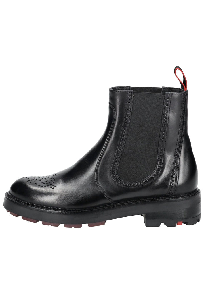 Stiefeletten LLOYD SELECTED Stiefelette Leder/Textil Schwarz