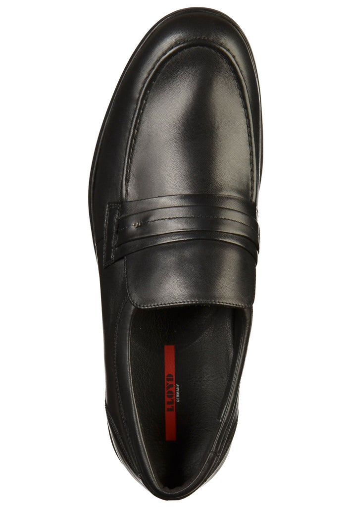 Lloyd Slipper Glattleder Schwarz