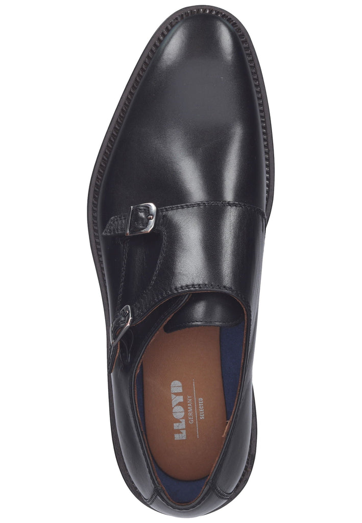 Lloyd Slipper Leder Schwarz