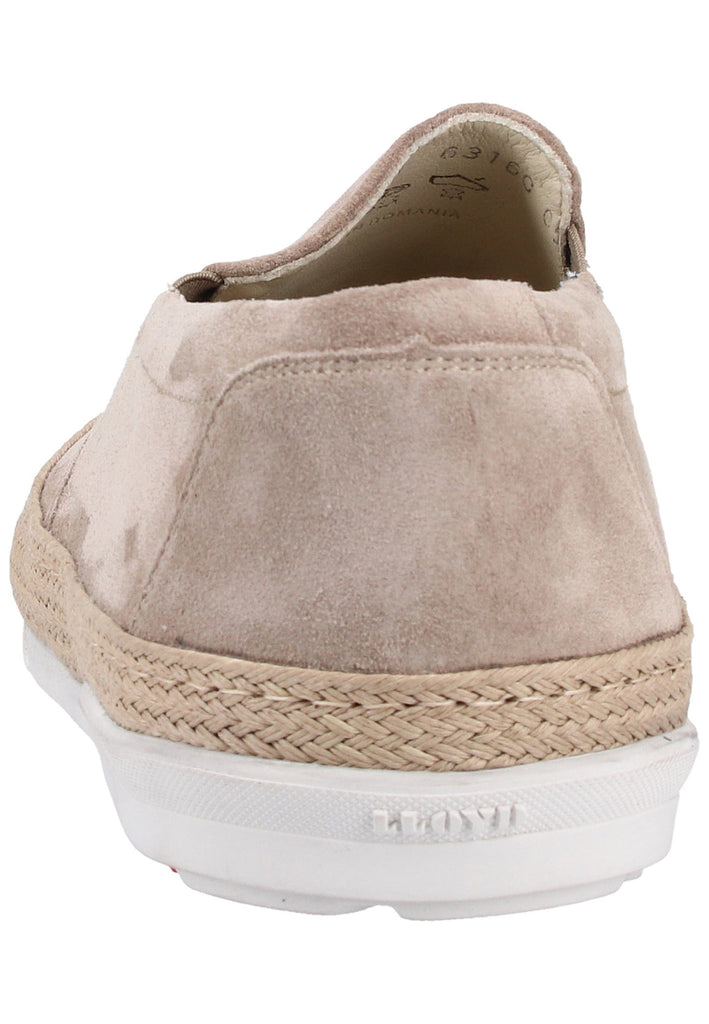 Lloyd Slipper Veloursleder Beige