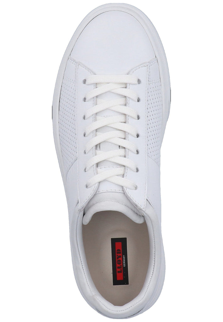 Lloyd Sneaker Glattleder Weiß