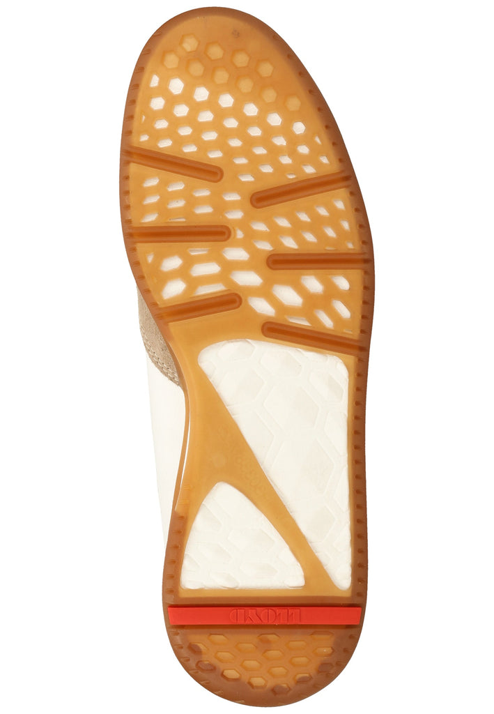 Lloyd Sneaker Leder Beige/Weiß