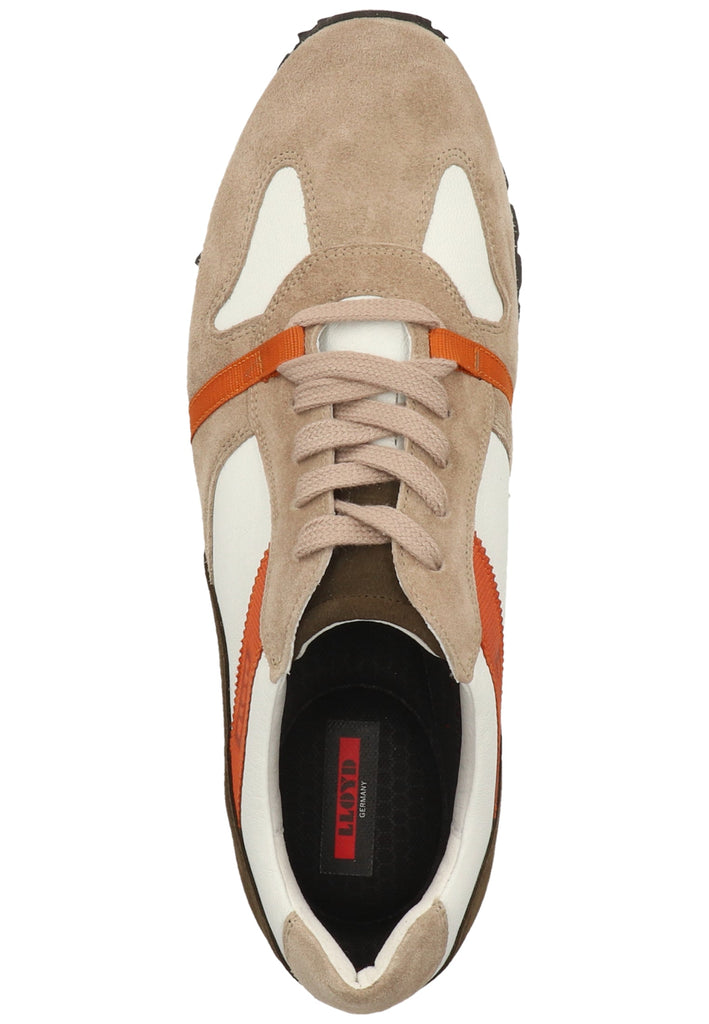 Lloyd Sneaker Leder Beige/Weiß