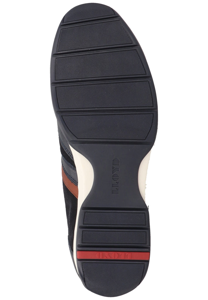 Lloyd Sneaker Leder Blau/Rot