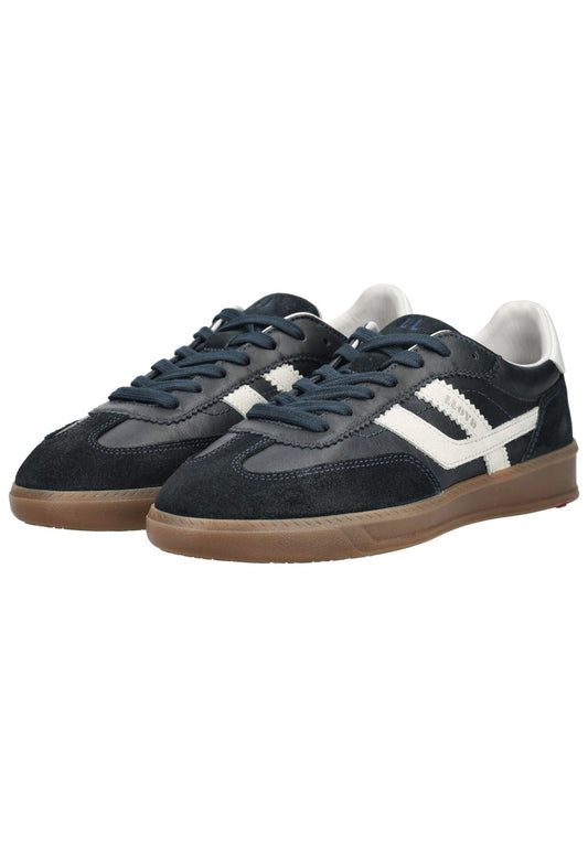 Lloyd Sneaker Leder Navy/Weiß