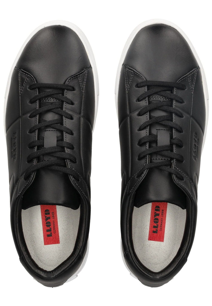 Lloyd Sneaker Leder Schwarz