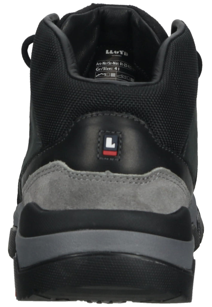 Lloyd Sneaker Leder/Textil Schwarz Warmfutter