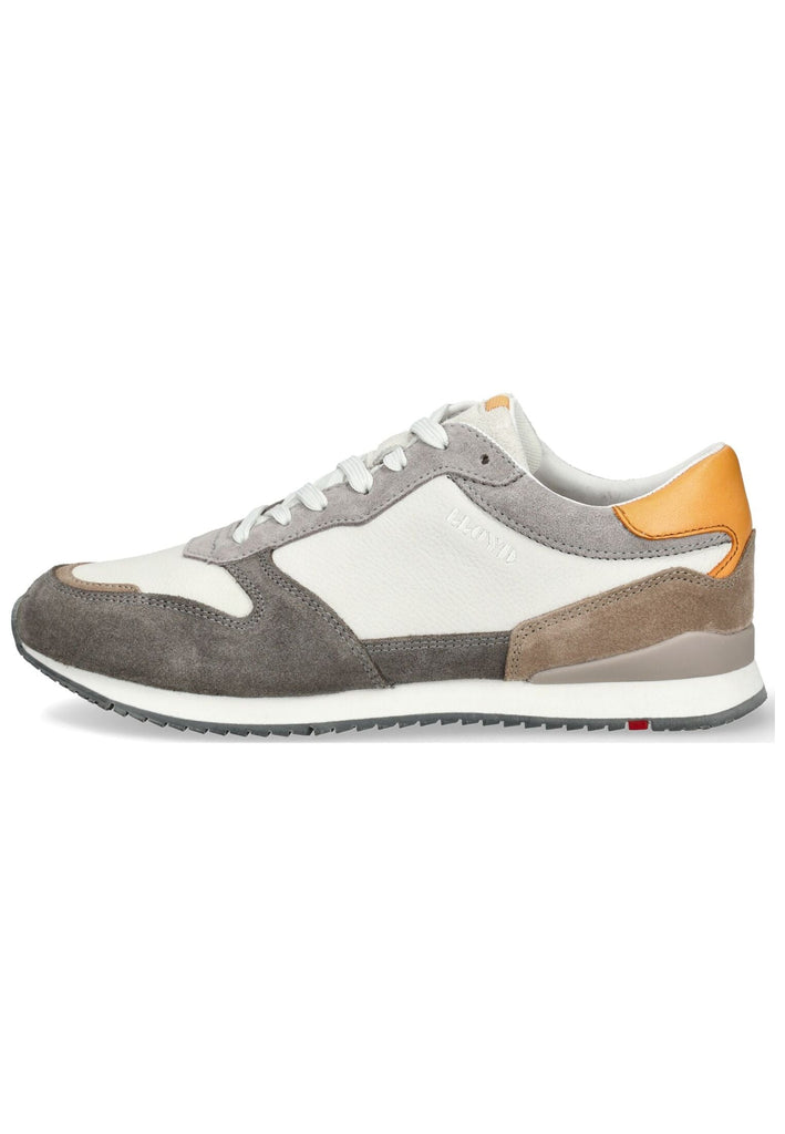 Sneaker Lloyd Sneaker Leder Grau/Orange