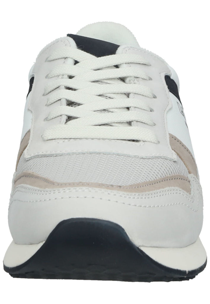 Lloyd Sneaker Nubukleder/Textil Weiß/Blau