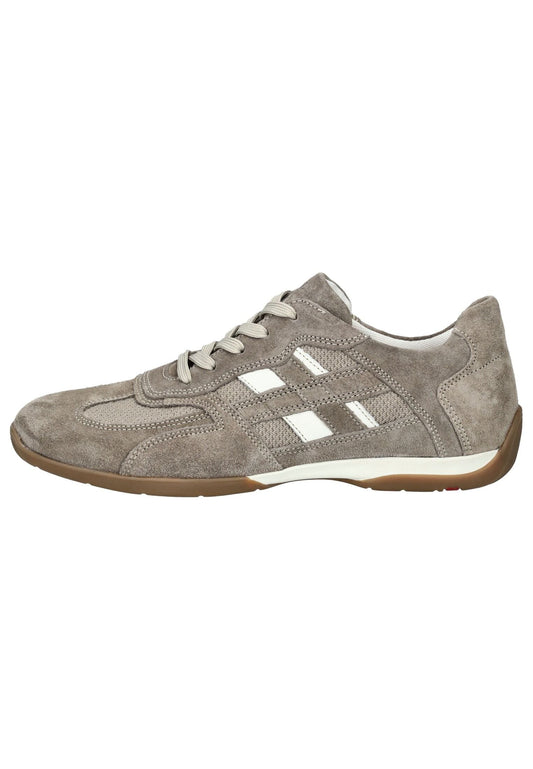 Lloyd Sneaker Veloursleder Beige/Weiß