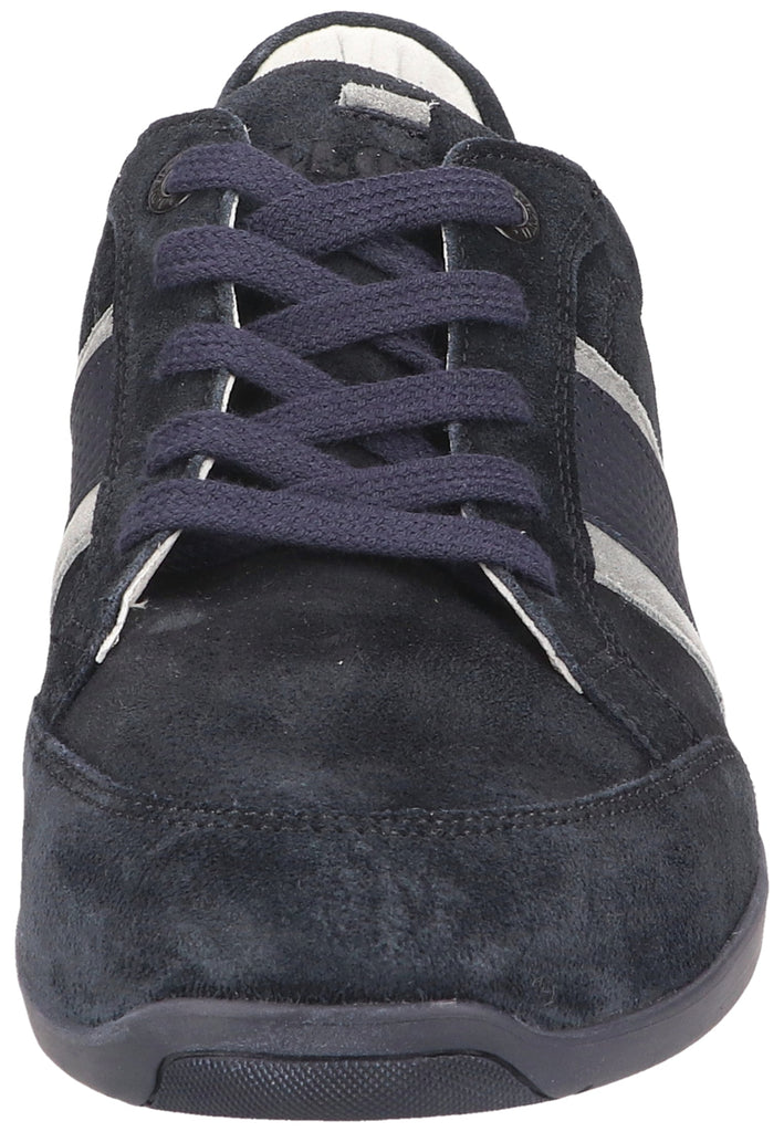 Lloyd Sneaker Veloursleder Blau/Silber