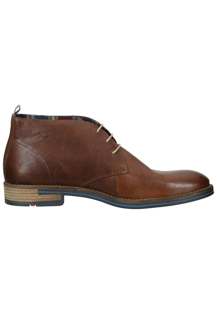 Lloyd Stiefelette Glattleder Cognac