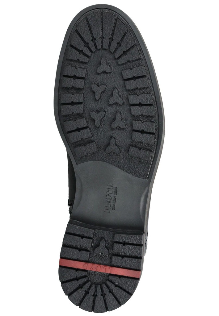 Lloyd Stiefelette Leder Schwarz/Blau Warmfutter