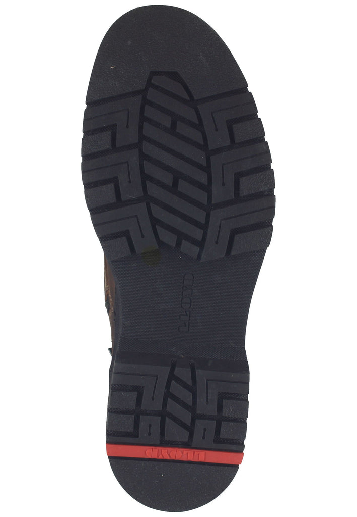 Lloyd Stiefelette Leder/Textil Braun Warmfutter