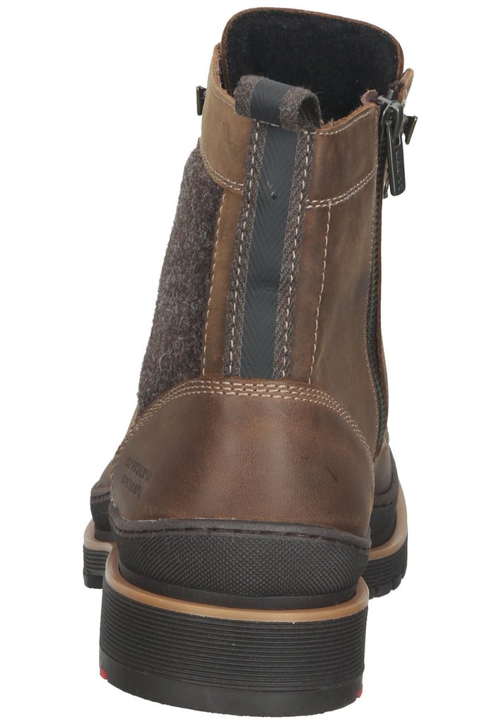 Lloyd Stiefelette Leder/Textil Braun Warmfutter
