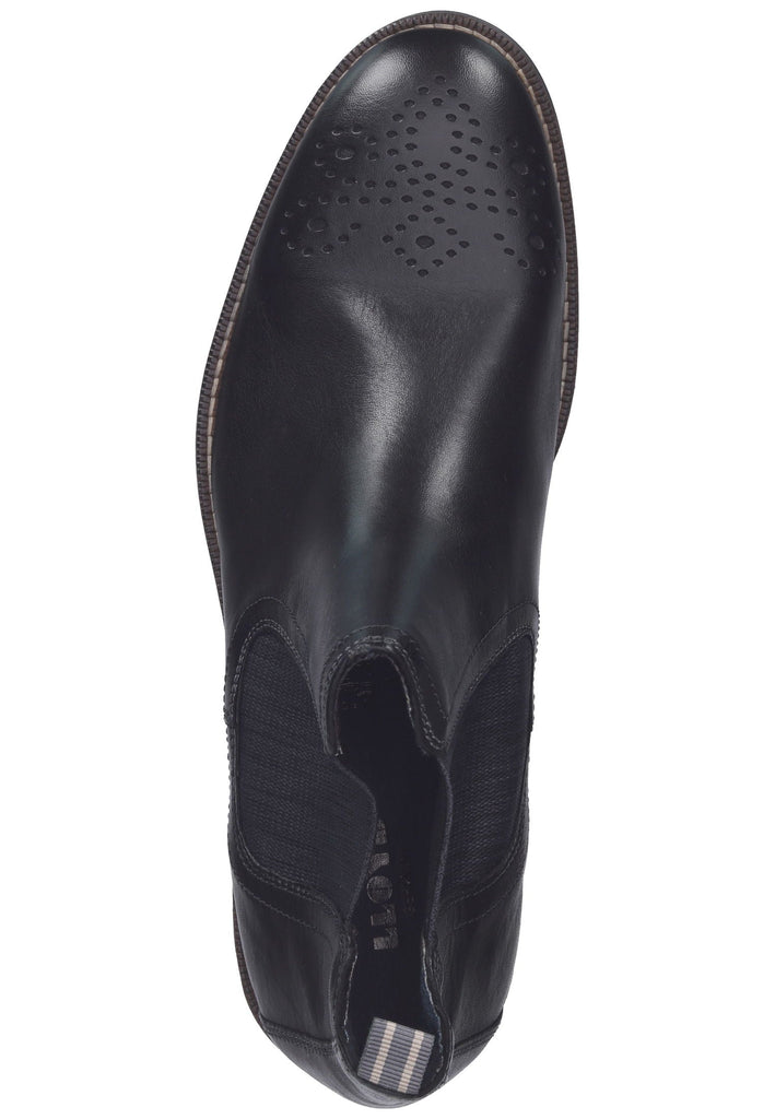 Lloyd Stiefelette Leder/Textil Schwarz