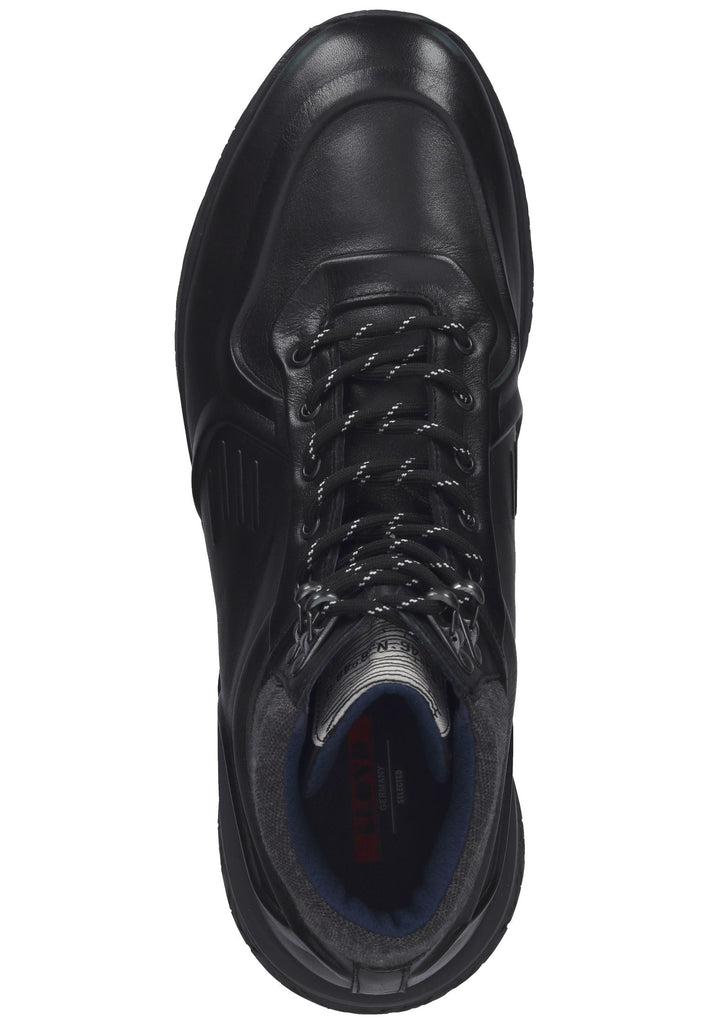 Lloyd Stiefelette Leder/Textil Schwarz