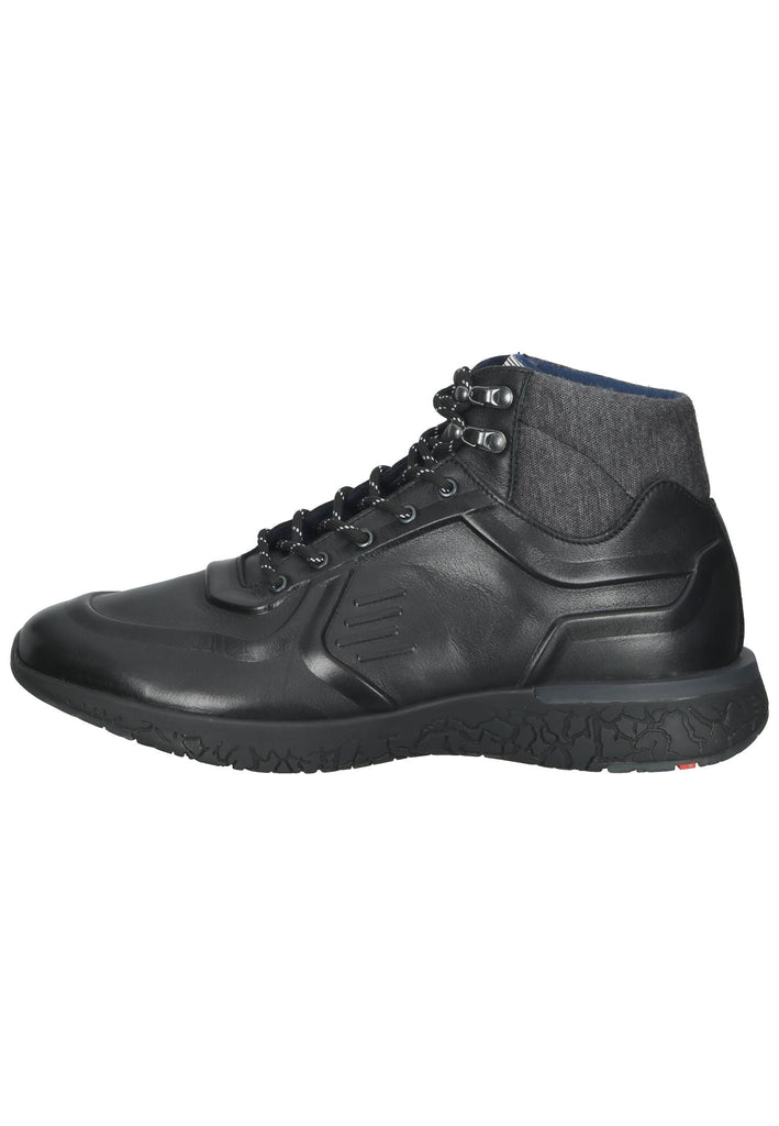 Lloyd Stiefelette Leder/Textil Schwarz