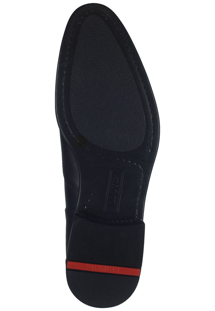 Lloyd Stiefelette Leder/Textil Schwarz/Rot