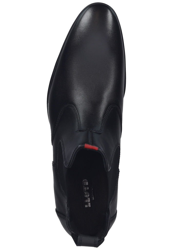 Lloyd Stiefelette Leder/Textil Schwarz/Rot