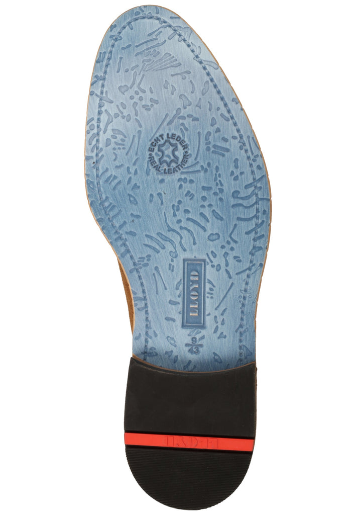 Lloyd Stiefelette Veloursleder/Textil Cognac