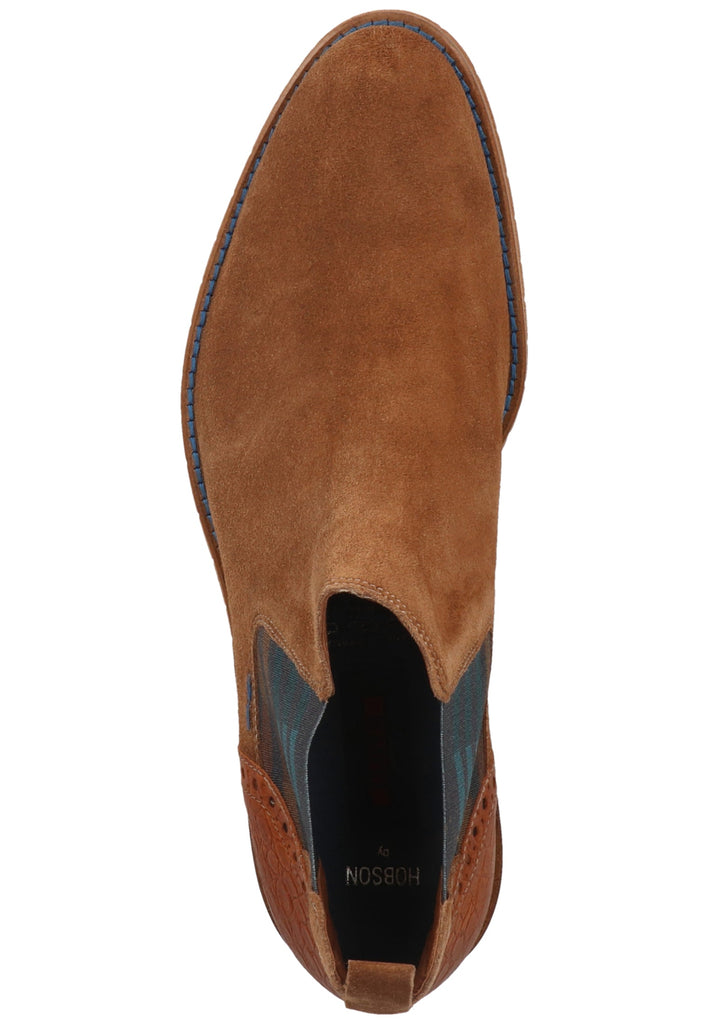 Lloyd Stiefelette Veloursleder/Textil Cognac