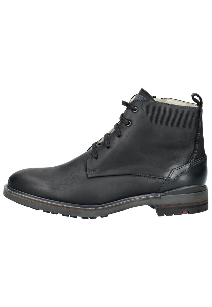 Stiefeletten Lloyd Stiefelette Leder Schwarz/Blau Warmfutter