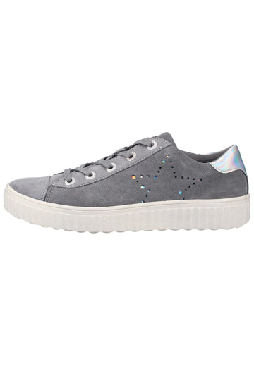 Lurchi Sneaker Nubukleder Grau