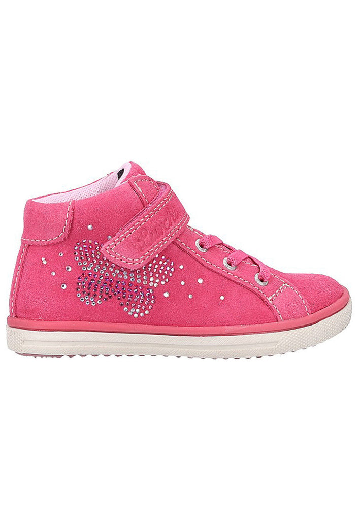 Lurchi Sneaker Veloursleder Pink
