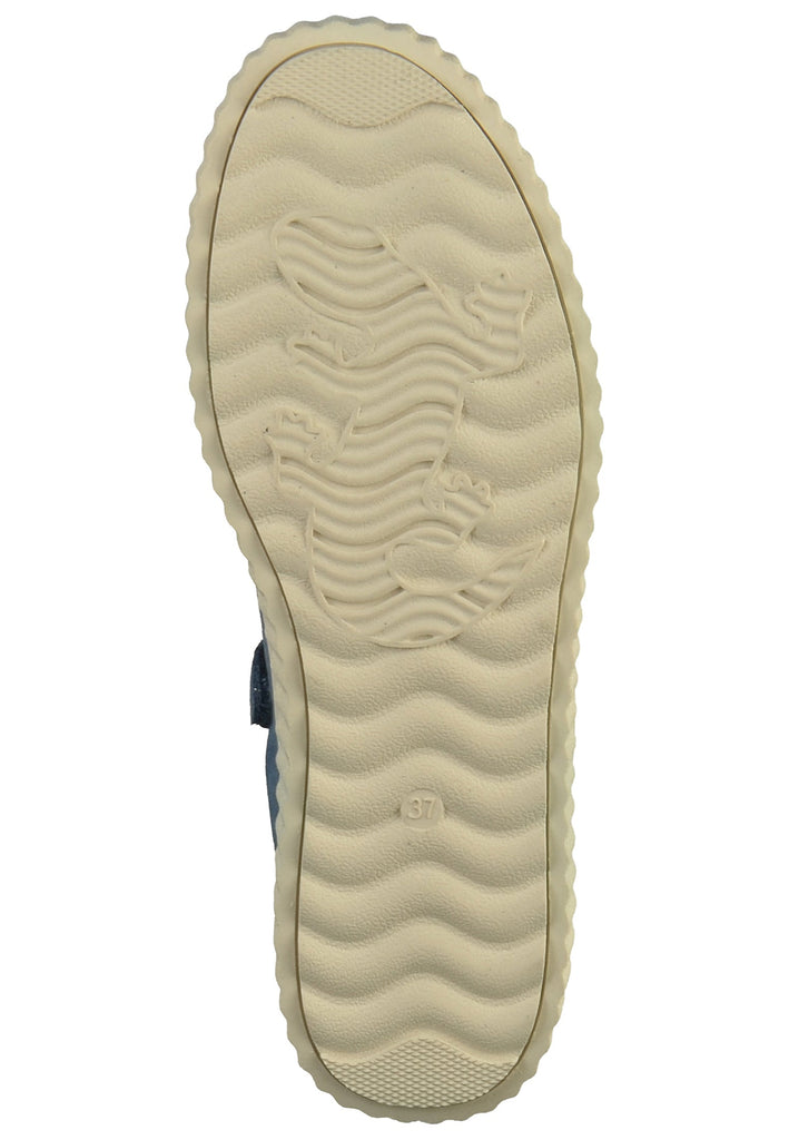 Lurchi Sneaker Veloursleder/Textil Blau