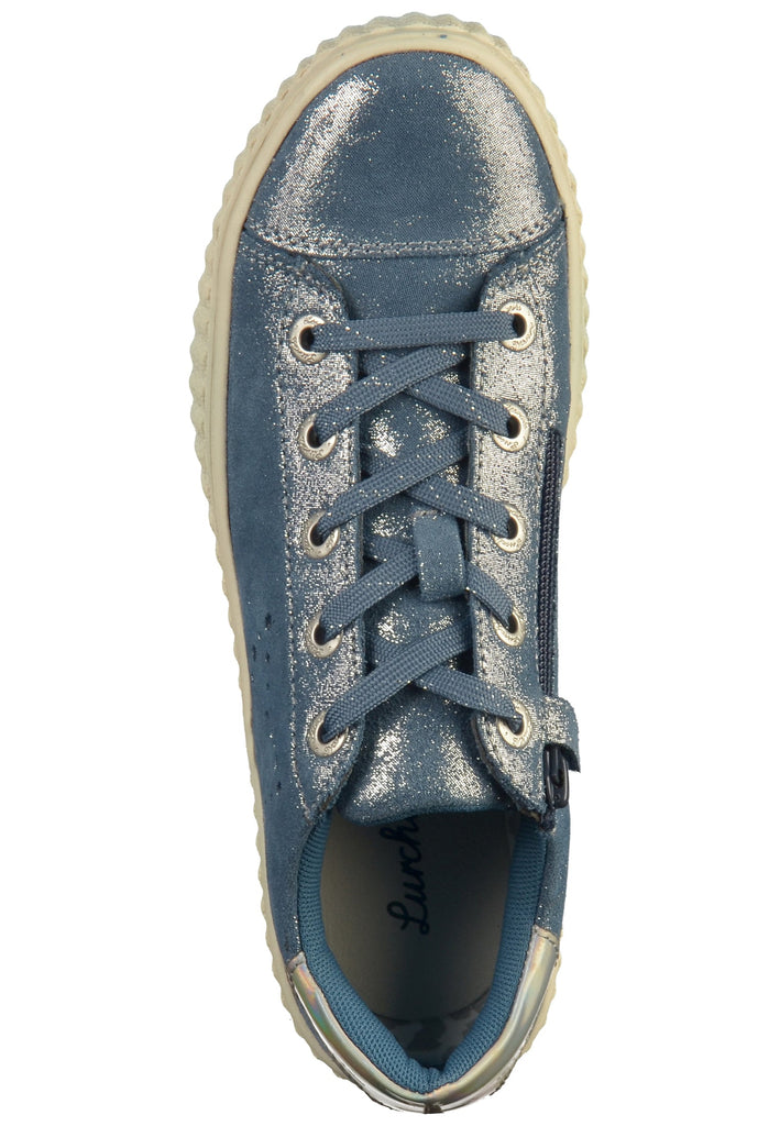 Lurchi Sneaker Veloursleder/Textil Blau