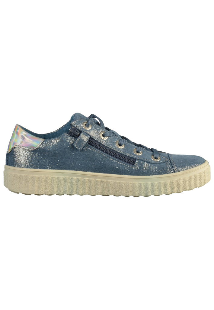 Lurchi Sneaker Veloursleder/Textil Blau