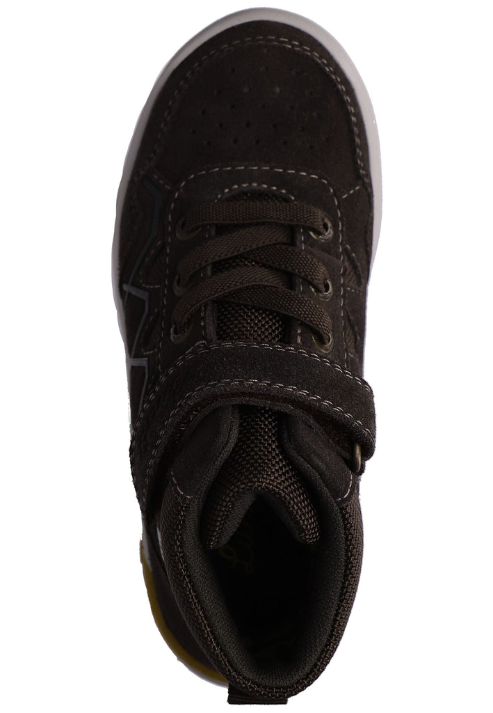 Lurchi Sneaker Veloursleder/Textil Schwarz/Grün
