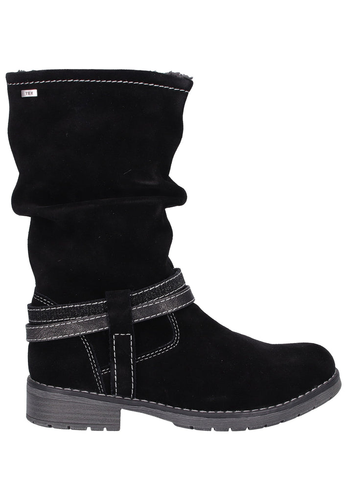 Lurchi Stiefel Leder Schwarz