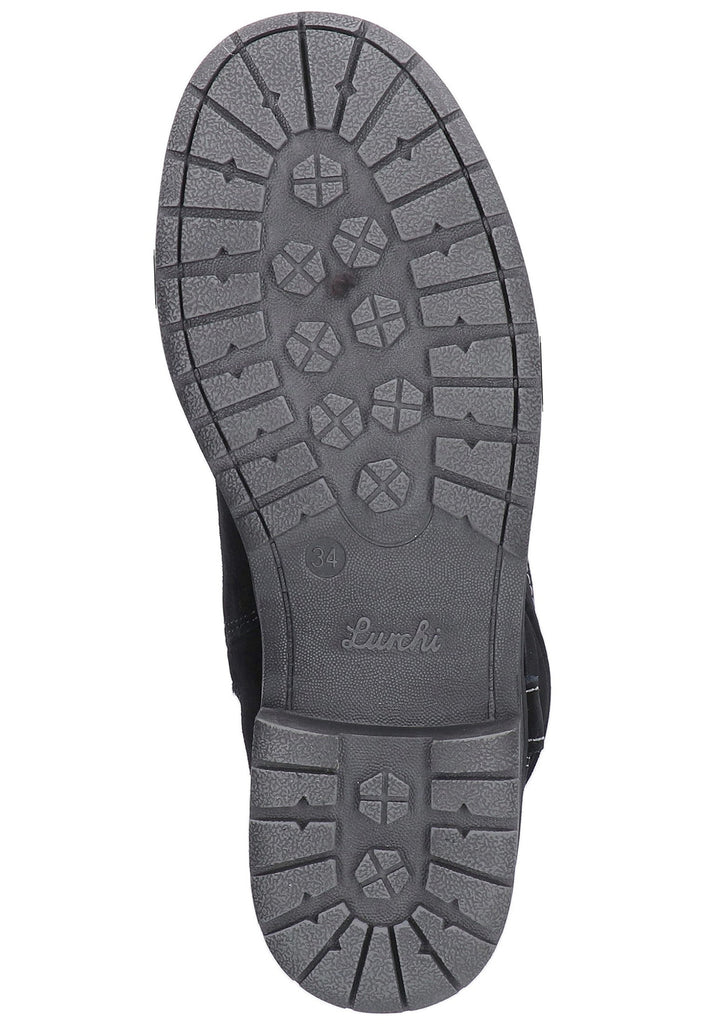 Lurchi Stiefel Leder Schwarz